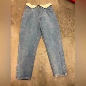 BDG foldover high rise mom jeans urban outfitters‎